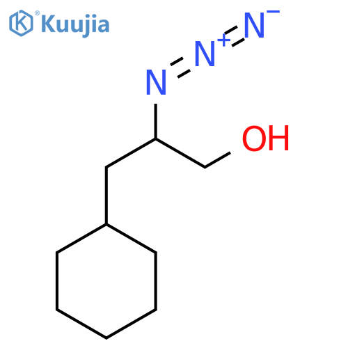 2-Azido-3-cyclohexylpropan-1-ol structure