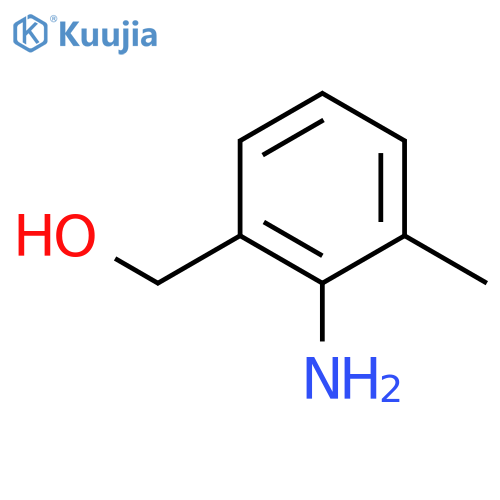 (2-Amino-3-methylphenyl)methanol structure