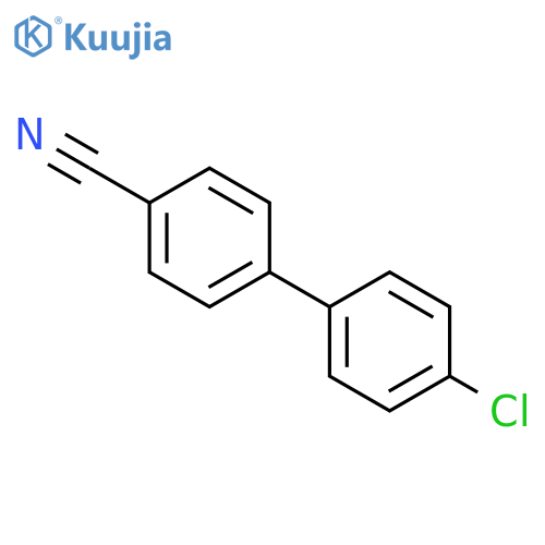 4-(4-Chlorophenyl)benzonitrile structure