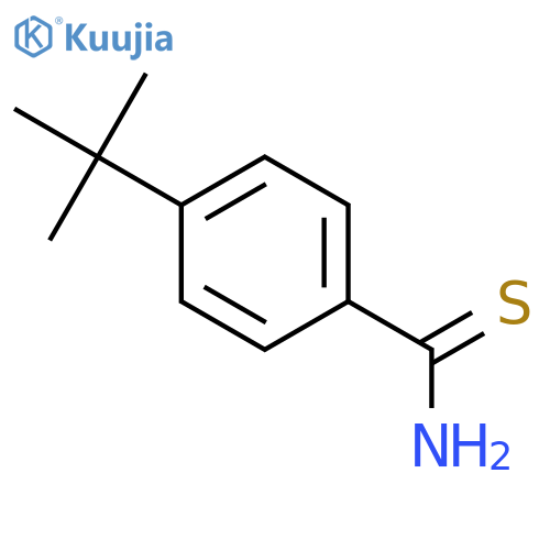 4-(tert-Butyl)benzothioamide structure