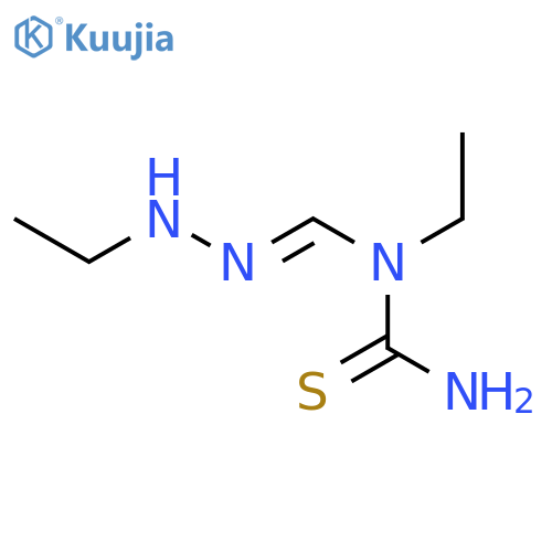 Thiourea,  N-ethyl-N-[(ethylamino)iminomethyl]- structure