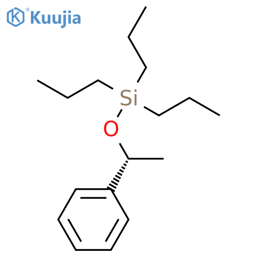 Silane, [(1R)-1-phenylethoxy]tripropyl- structure