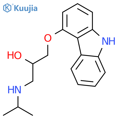 Carazolol structure