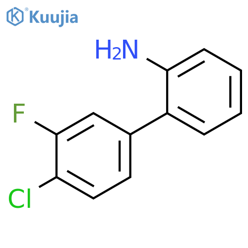 4'-Chloro-3'-fluoro[1,1'-biphenyl]-2-amine structure