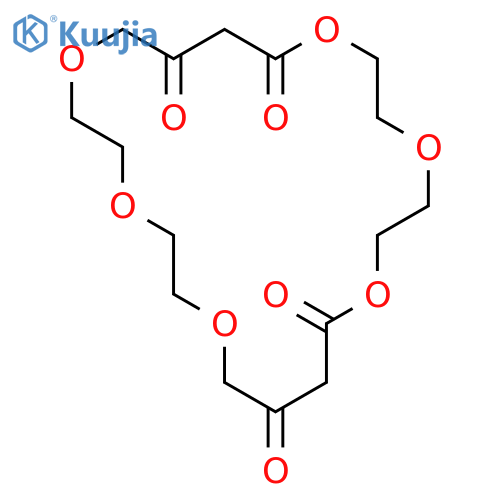 1,4,7,12,15,18-HEXAOXACYCLODOCOSANE-8,10,20,22-TETRONE structure