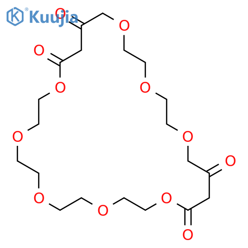 1,4,7,10,13,18,21,24-OCTAOXACYCLOOCTACOSANE-14,16,26,28-TETRONE structure