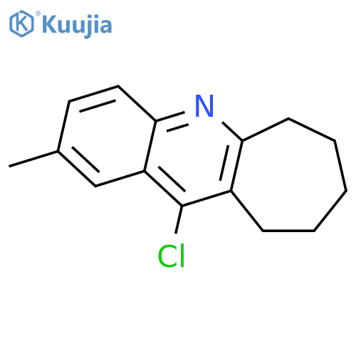 6H-CYCLOHEPTA[B]QUINOLINE, 11-CHLORO-7,8,9,10-TETRAHYDRO-2-METHYL- structure