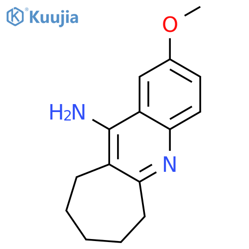 2-methoxy-7,8,9,10-tetrahydro-6H-cyclohepta[b]quinolin-11-amine structure