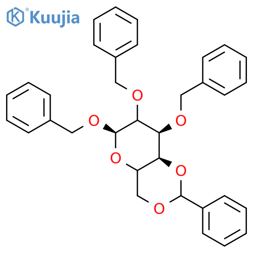 Benzyl 4,6-O-Benzylidene-2,3-di-O-benzyl-β-D-galactpyranoside structure