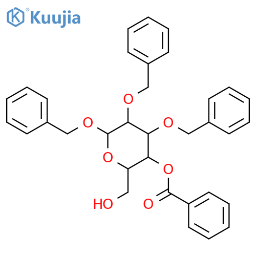 Benzyl 2,3,6-Tri-O-benzyl-β-D-galactopyranoside structure