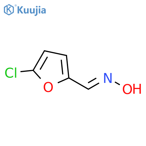 N-[(5-chlorofuran-2-yl)methylidene]hydroxylamine structure