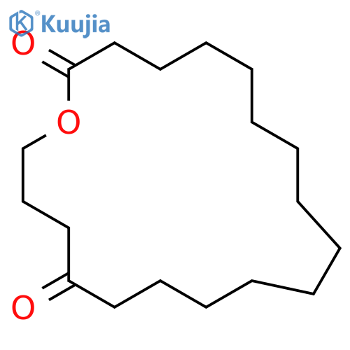 Oxacyclononadecane-2,16-dione structure
