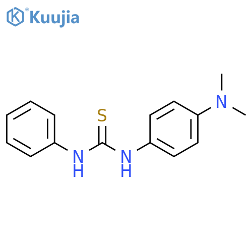 Thiourea, N-[4-(dimethylamino)phenyl]-N'-phenyl- structure