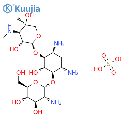 Gentamicin X2 sulfate structure