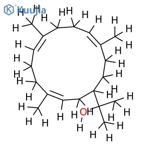 (+)-(3E,7E,11E)-(1S)-cembra-3,7,11-trien-15-ol structure