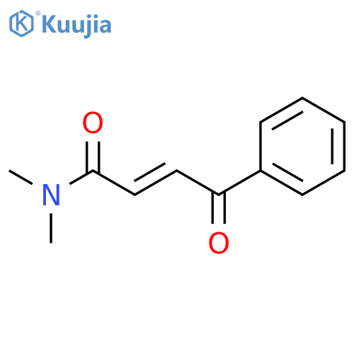 2-BUTENAMIDE, N,N-DIMETHYL-4-OXO-4-PHENYL- structure