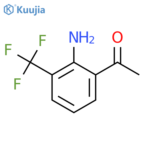 1-(2-Amino-3-(trifluoromethyl)phenyl)ethanone structure