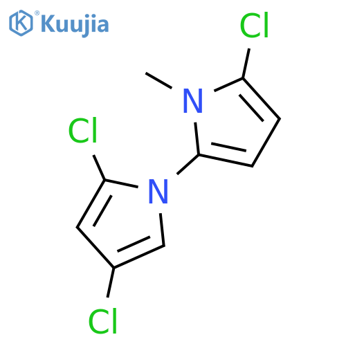 1,2'-Bi-1H-pyrrole, 2,4,5'-trichloro-1'-methyl- structure