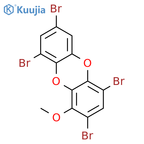 Dibenzo[b,e][1,4]dioxin, 2,4,7,9-tetrabromo-1-methoxy- structure
