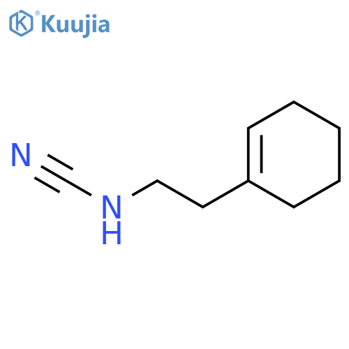 Cyanamide, [2-(1-cyclohexen-1-yl)ethyl]- structure