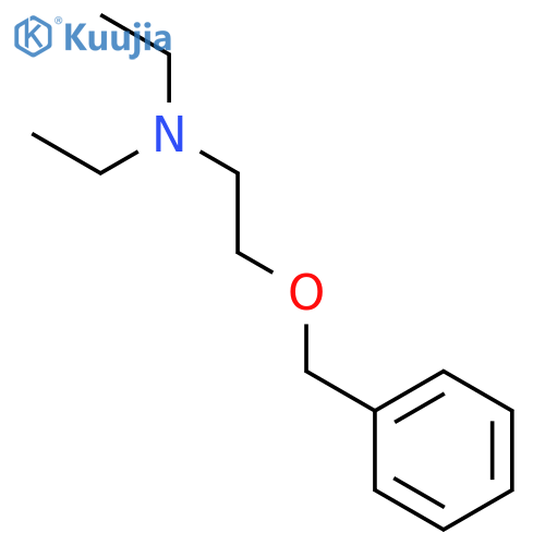 2-(benzyloxy)-N,N-diethylethanamine structure