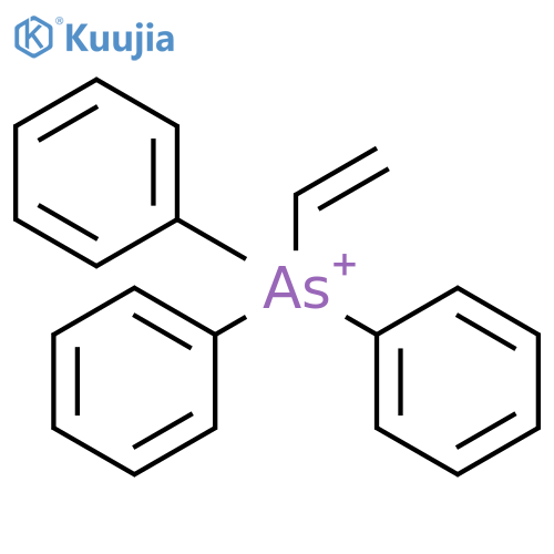 Arsonium, ethenyltriphenyl- structure