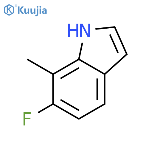 6-Fluoro-7-methyl-1H-indole structure