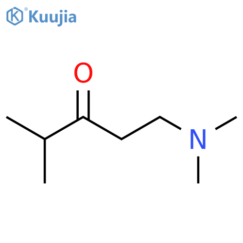 3-Pentanone, 1-(dimethylamino)-4-methyl- structure