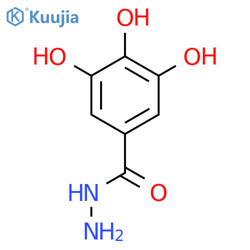 3,4,5-Trihydroxybenzohydrazide structure