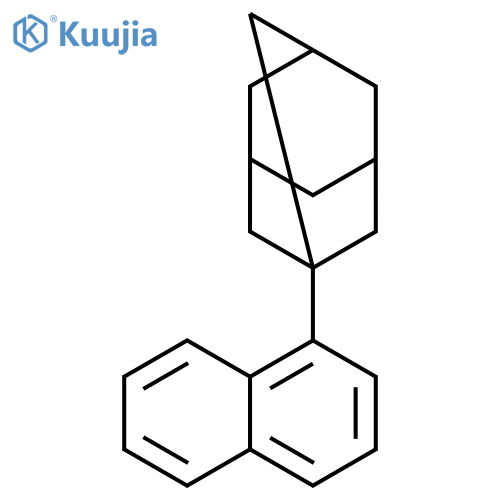Tricyclo[3.3.1.13,7]decane, 1-(1-naphthalenyl)- structure