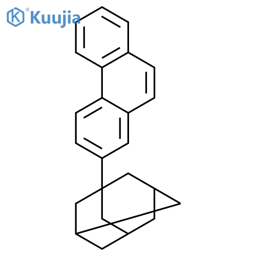 Tricyclo[3.3.1.13,7]decane, 1-(2-phenanthrenyl)- structure