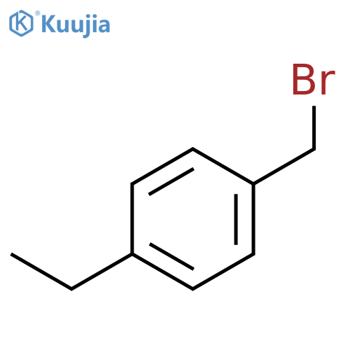 1-(Bromomethyl)-4-ethylbenzene structure