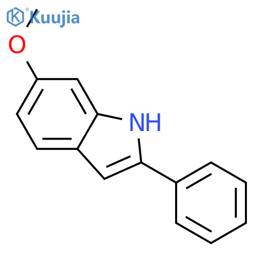6-Methoxy-2-phenyl-1H-indole structure