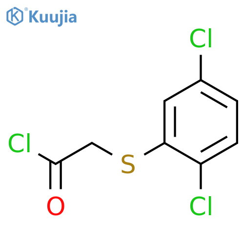 ACETYL CHLORIDE, [(2,5-DICHLOROPHENYL)THIO]- structure