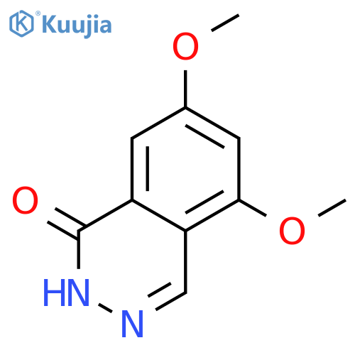 1(2H)-Phthalazinone, 5,7-dimethoxy- structure