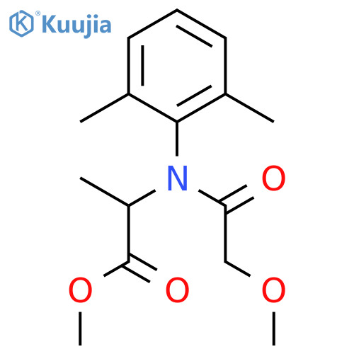 Metalaxyl structure