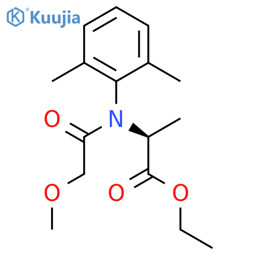 L-ALANINE, N-(2,6-DIMETHYLPHENYL)-N-(METHOXYACETYL)-, ETHYL ESTER structure