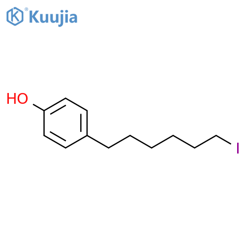 Phenol, 4-(6-iodohexyl)- structure
