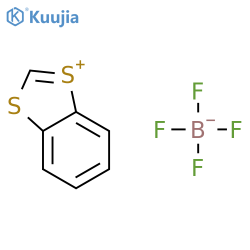 1,3-Benzodithiolylium tetrafluoroborate structure