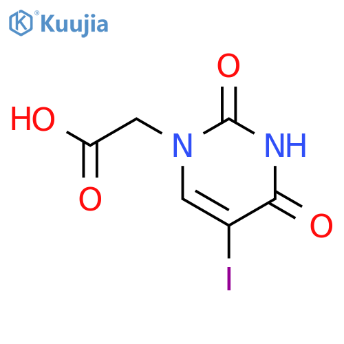 (5-Iodo-2,4-Dioxo-3,4-Dihydro-2h-Pyrimidin-1-Yl)-Aceticacid structure