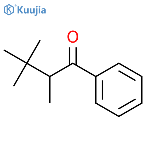 1-Butanone, 2,3,3-trimethyl-1-phenyl- structure