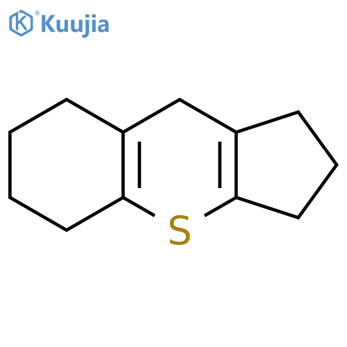 Cyclopenta[b][1]benzothiopyran, 1,2,3,5,6,7,8,9-octahydro- structure