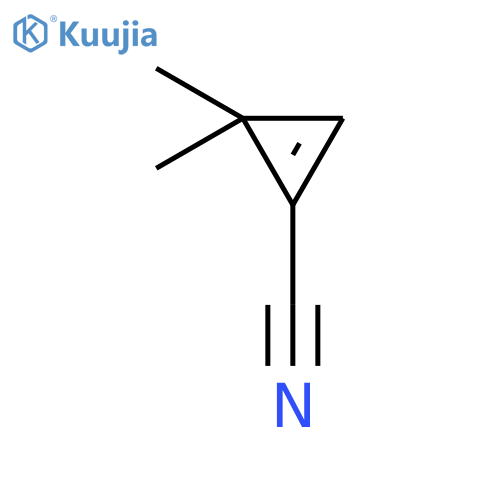 1-Cyclopropene-1-carbonitrile, 3,3-dimethyl- structure