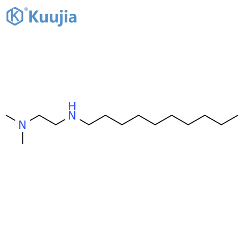 1,2-ETHANEDIAMINE, N'-DECYL-N,N-DIMETHYL- structure