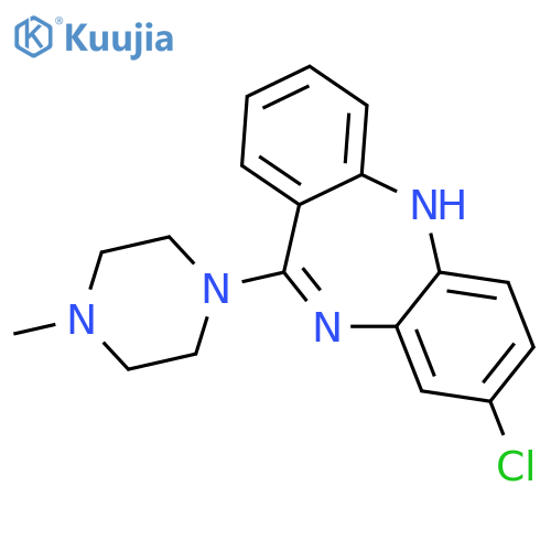 Clozapine structure