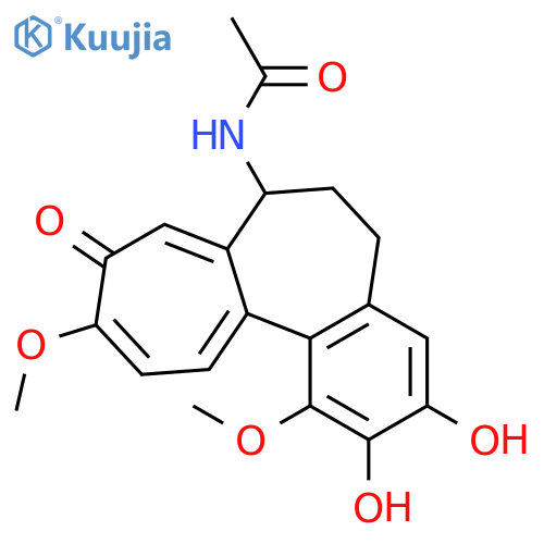 Acetamide,N-[(7S)-5,6,7,9-tetrahydro-2,3-dihydroxy-1,10-dimethoxy-9-oxobenzo[a]heptalen-7-yl]- structure