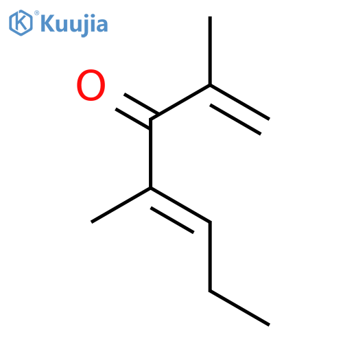 1,4-HEPTADIEN-3-ONE, 2,4-DIMETHYL-, (4E)- structure