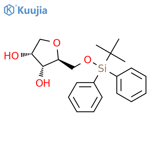 D-Ribitol, 2,5-anhydro-1-O-[(1,1-dimethylethyl)diphenylsilyl]- structure