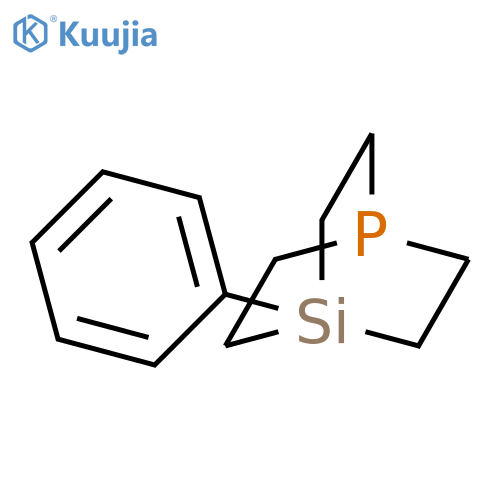 4-Phenyl-1-phospha-4-silabicyclo[2.2.2]octane structure