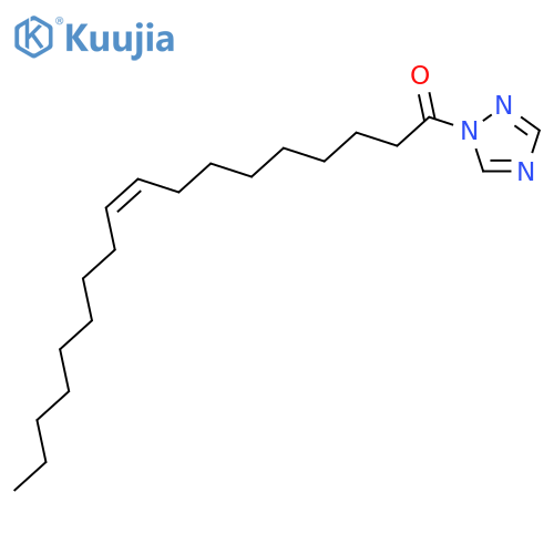 1H-1,2,4-Triazole, 1-[(9Z)-1-oxo-9-octadecenyl]- structure